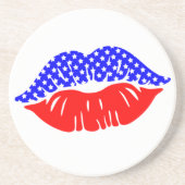 Dessous de verre Patriotique Kiss Drink (Devant)