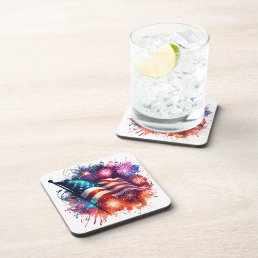 Dessous de verre patriotiques (Côté Droit)