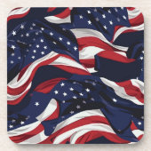 Dessous de verre patriotiques (Devant)
