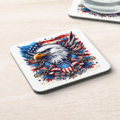 Dessous de verre patriotiques (Côté gauche)