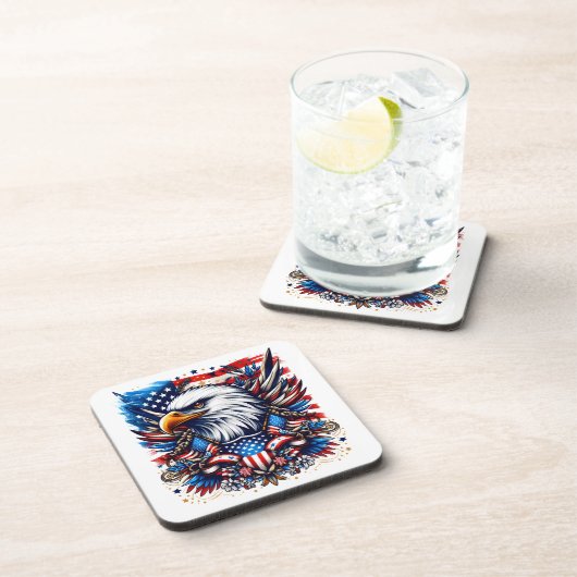 Dessous de verre patriotiques (Côté Droit)