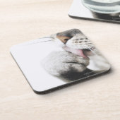 Dessous-de-verre Patte de nettoyage de chat (Côté gauche)