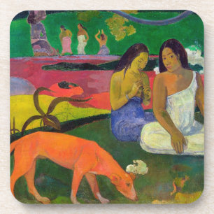 Dessous-de-verre Paul Gauguin   Arearea (le chien rouge), 1892