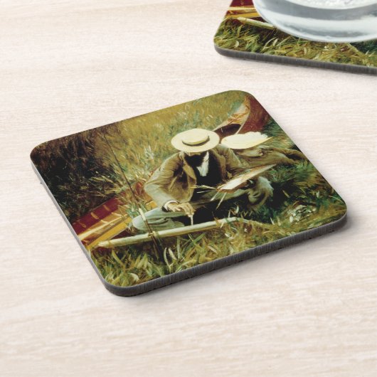 Dessous-de-verre Paul Helleu Esquisse avec sa femme (Côté gauche)