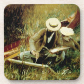 Dessous-de-verre Paul Helleu Esquisse avec sa femme (Devant)