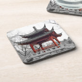 Dessous-de-verre Pavillon chinois (Côté gauche)