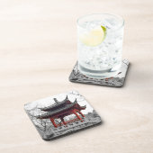 Dessous-de-verre Pavillon chinois (Côté Droit)