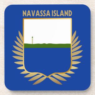Dessous-de-verre Pavillon de l'île de Navassa