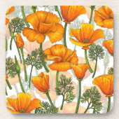 Dessous-de-verre Pavot de Californie (Devant)