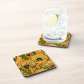 Dessous-de-verre Pavot jaune (Côté Droit)