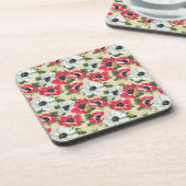 Dessous-de-verre Pavots (Côté gauche)