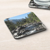 Dessous-de-verre Paysage accidenté de la rivière Mountain (Côté gauche)