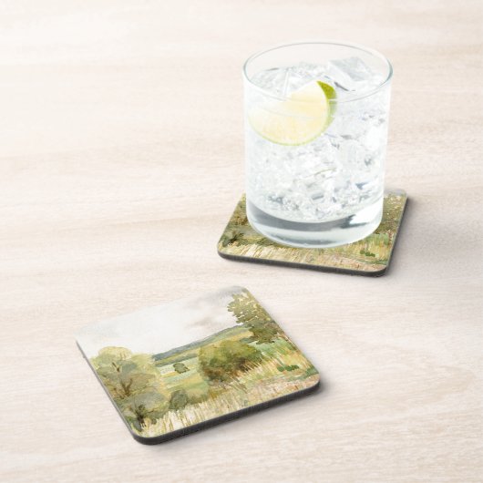 Dessous-de-verre Paysage d'aquarelle (Côté Droit)