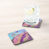 Dessous-de-verre Paysage des fleurs du printemps (Côté Droit)