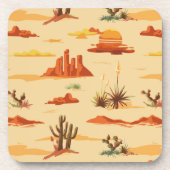 Dessous-de-verre Paysage du désert Arizona Motif (Devant)