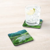 Dessous-de-verre Paysage en terrasse sur le riz, Philippines (Côté Droit)