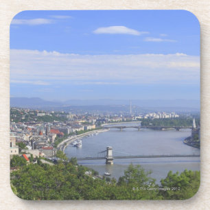 Dessous-de-verre Paysage urbain de Budapest