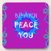Dessous-de-verre Peace Be With You Inspiration Print (Devant)
