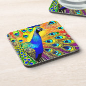 Dessous-de-verre Peacock (Côté gauche)