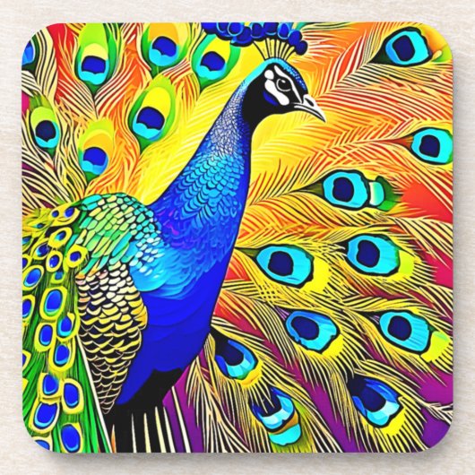Dessous-de-verre Peacock (Devant)