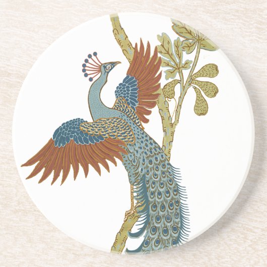 Dessous de verre Peacock vintages (Devant)