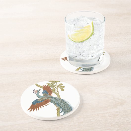 Dessous de verre Peacock vintages (Côté)