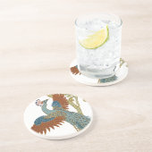 Dessous de verre Peacock vintages (Côté)