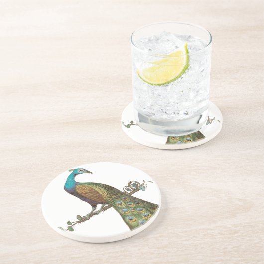 Dessous de verre Peacock vintages (Côté)