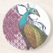 Dessous de verre Peacock vintages (Devant)