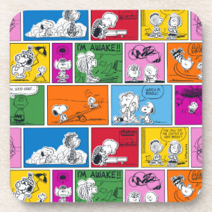 Dessous-de-verre PEANUTS   Classic Comic Motif