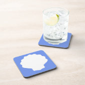 Dessous-de-verre Pearl bleue (Côté Droit)