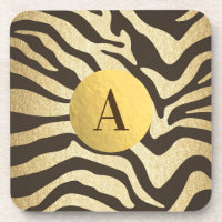 Peaux d'animaux à motifs zèbre Cuir Moderne Glam O