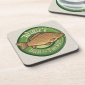 Dessous-de-verre Pêche à la ligne personnalisée (Côté gauche)