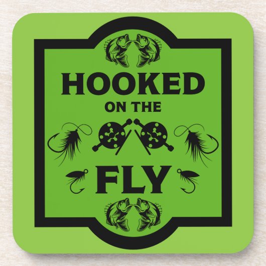 Dessous-de-verre Pêche à la mouche en Alaska (Devant)