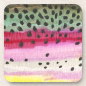 Dessous-de-verre Pêche à la truite arc-en-ciel (Devant)