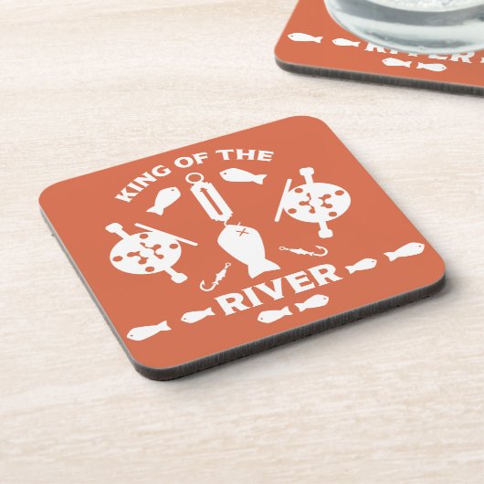 Dessous-de-verre Pêche saumon Canada (Côté gauche)