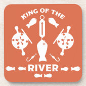 Dessous-de-verre Pêche saumon Canada (Devant)