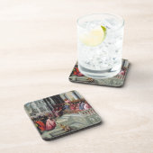 Dessous-de-verre Pêcheur donnant l'anneau au doge de Venise (Côté Droit)