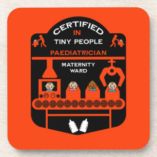 Dessous-de-verre PédiatreMédecin Merci Cadeau