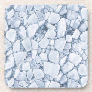 Dessous-de-verre Peinture à l'huile Surface de Glace Fêlée (Style 5