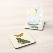 Dessous-de-verre Peinture à papillon légèrement frontière (Côté Droit)