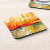 Dessous-de-verre Peinture Abstraite moderne (Côté gauche)