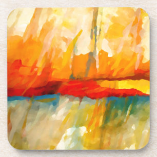 Dessous-de-verre Peinture Abstraite moderne