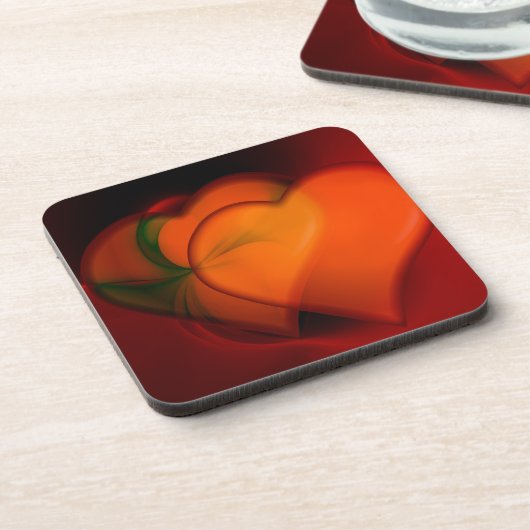 Dessous-de-verre Peinture cardiaque (Côté gauche)