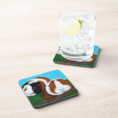 Dessous-de-verre Peinture des cochons de Guinée (Côté Droit)