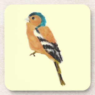 Dessous-de-verre Peinture d'oiseaux Chaffinch