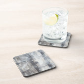 Dessous-de-verre Peinture gris contemporaine (Côté Droit)