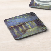 Dessous-de-verre Peinture nocturne étoilée de Van Gogh (Côté gauche)