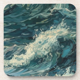 Dessous-de-verre Peinture Ocean Whitecaps