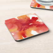 Dessous-de-verre Peintures abstraites d'aquarelle (Côté gauche)